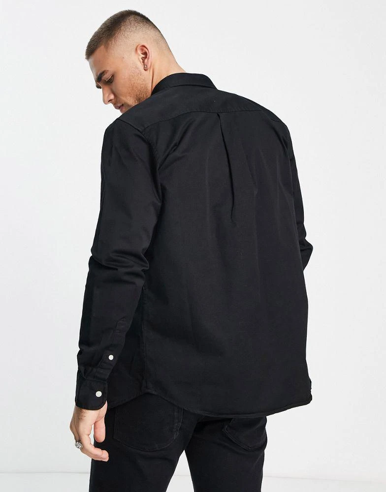 商品Carhartt|Carhartt WIP madison twill shirt in black,价格¥908,第3张图片详细描述