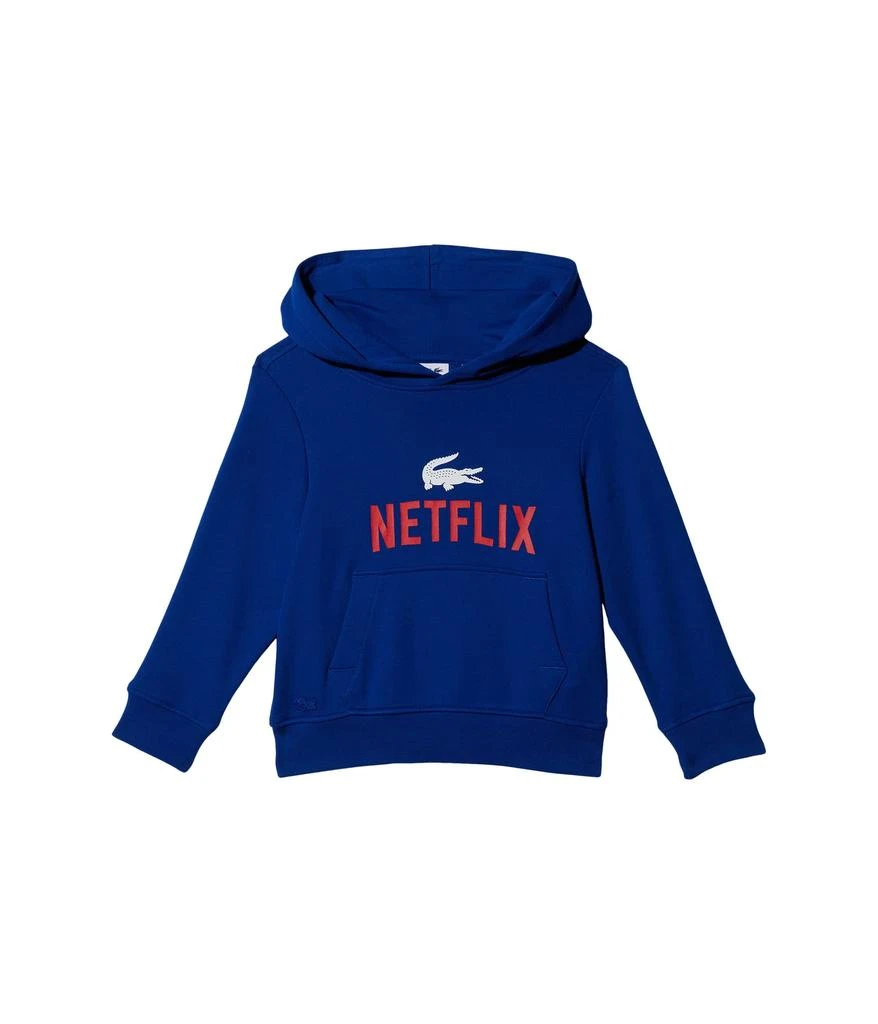 商品Lacoste|Long Sleeve Netflix Hooded Sweatshirt (Toddler/Little Kids/Big Kids),价格¥274,第1张图片