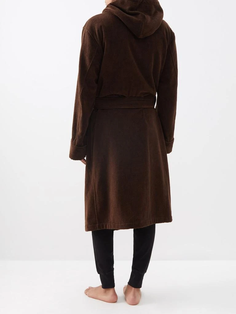 商品Tom Ford|Hooded cotton-terry bathrobe,价格¥4106,第5张图片详细描述