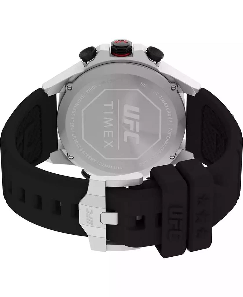 商品Timex|UFC Men's Kick Digital Black Polyurethane Watch, 49mm,价格¥1122,第2张图片详细描述