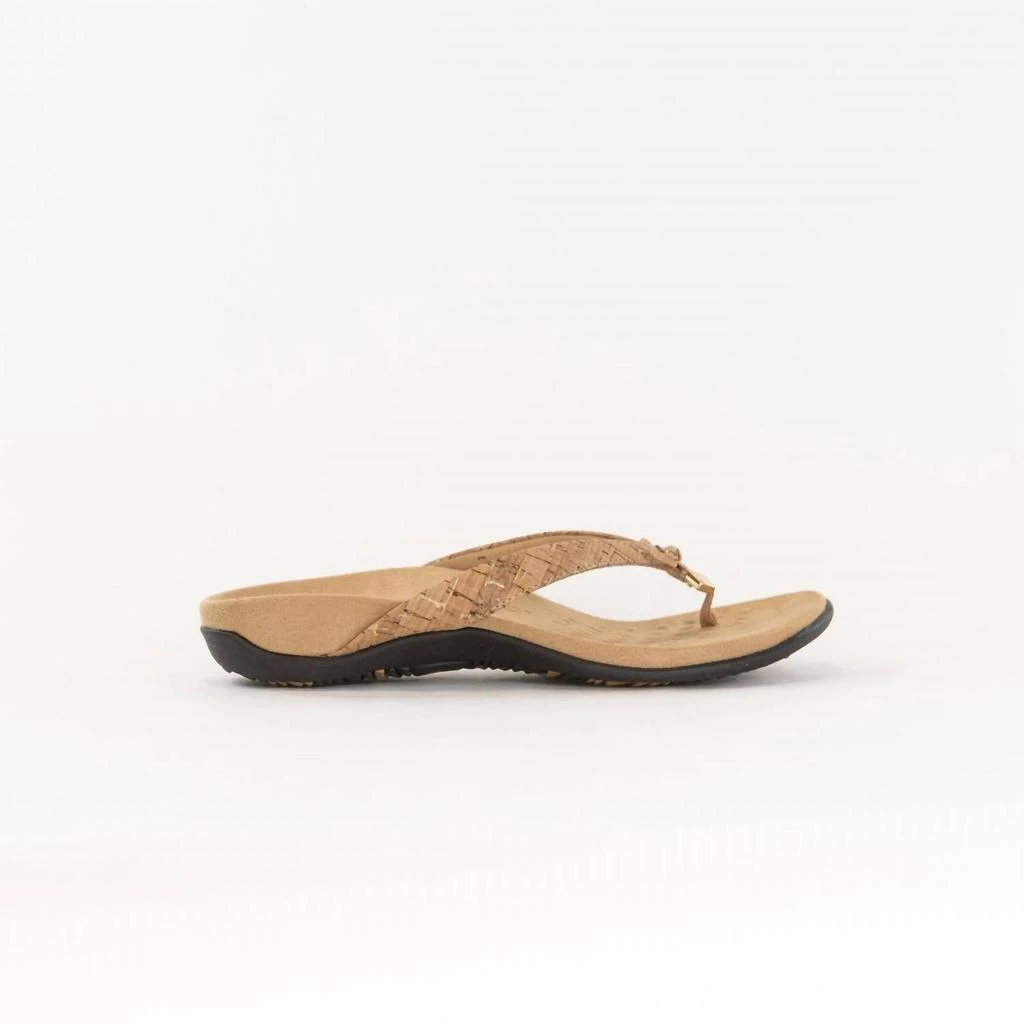 商品VIONIC|Women's Bella Ii Sandal In Gold Cork,价格¥521,第2张图片详细描述