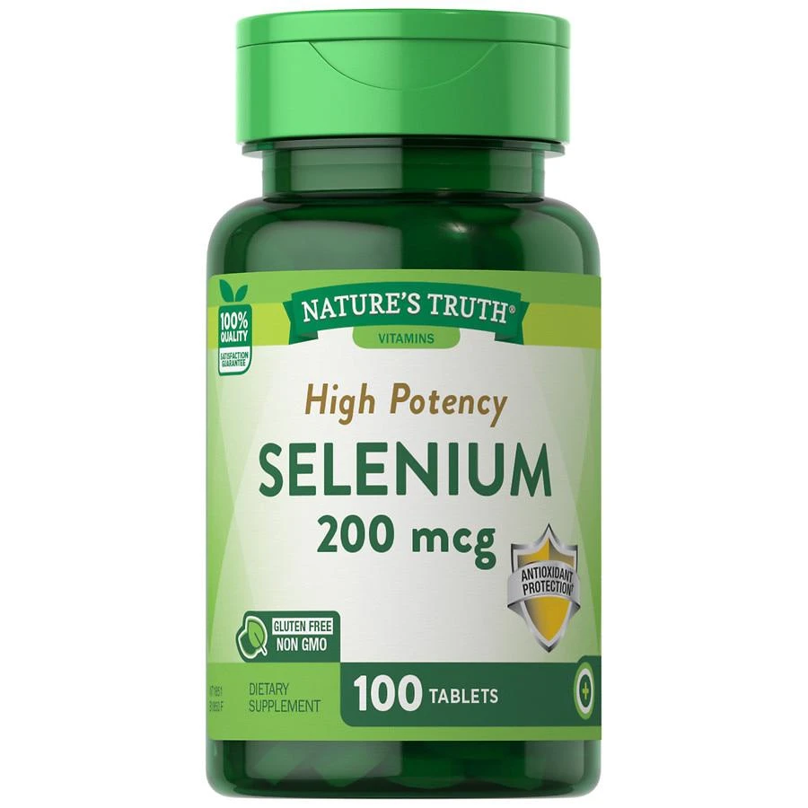 商品Nature's Truth|High Potency Selenium 200 mcg,价格¥17,第1张图片