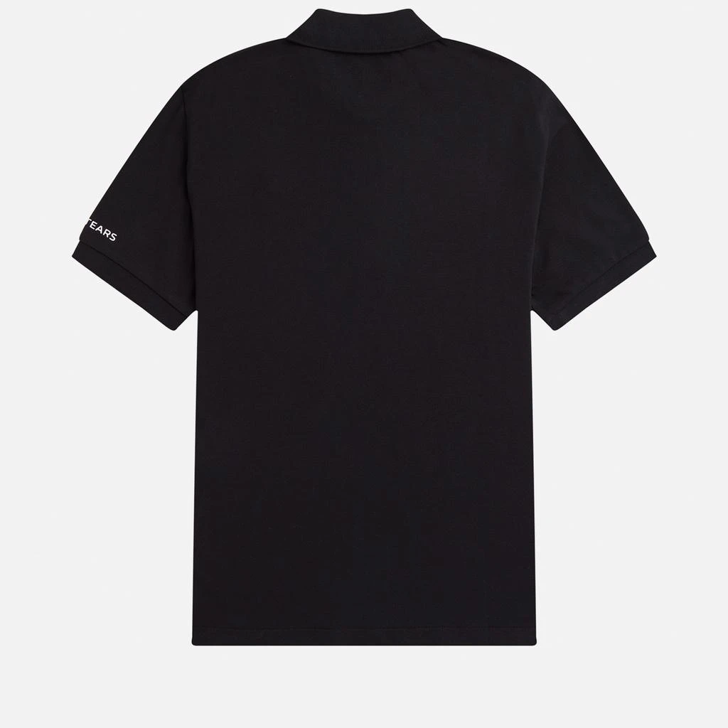 商品Fred Perry|Fred Perry x Raf Simons Embroidered Cotton-Piqué Polo Shirt,价格¥541,第2张图片详细描述