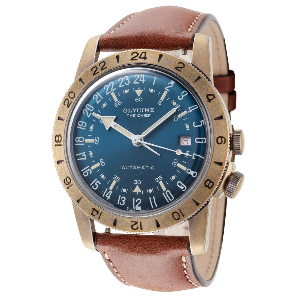 商品Glycine|Glycine Airman The Chief Men's Automatic Watch,价格¥5245,第1张图片