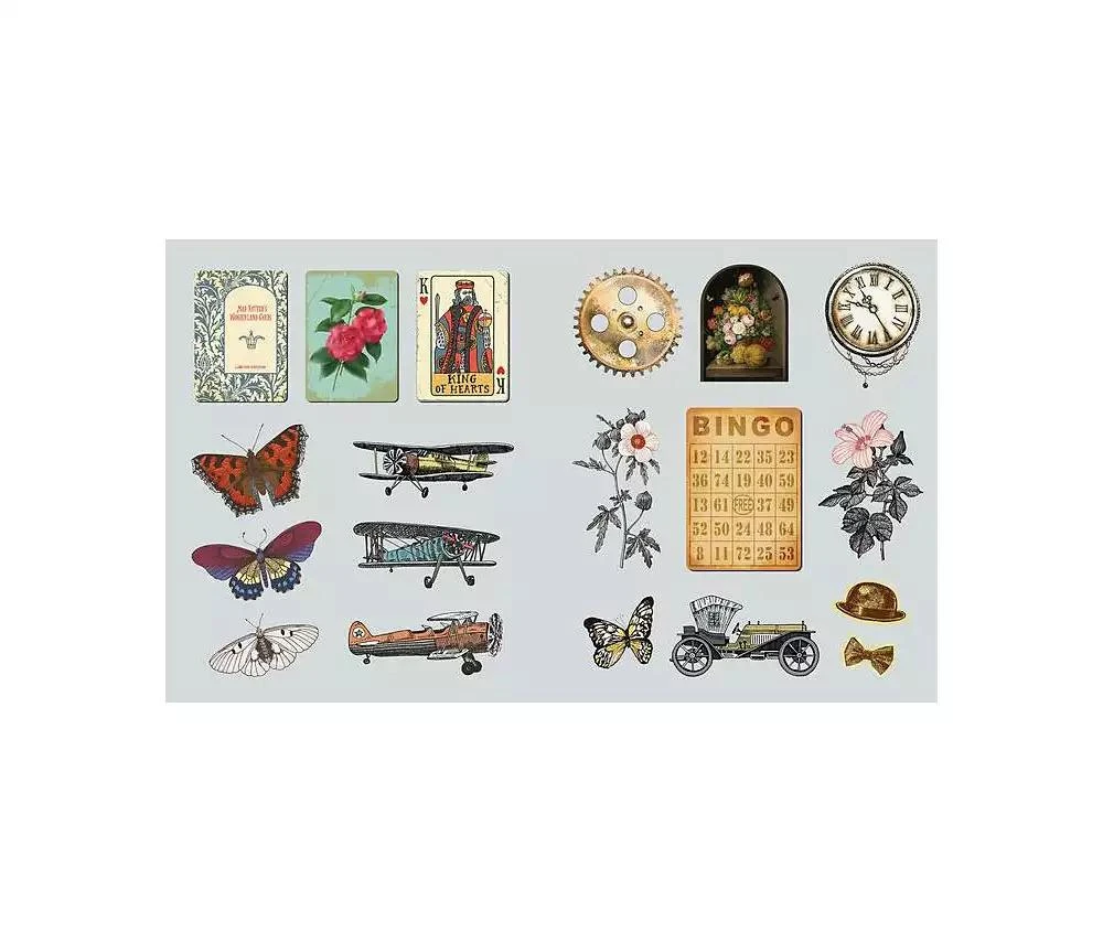 商品Barnes & Noble|Sticker Studio - Arcana - A Sticker Gallery of Vintage Ephemera by Chloe Standish,价格¥193,第3张图片详细描述