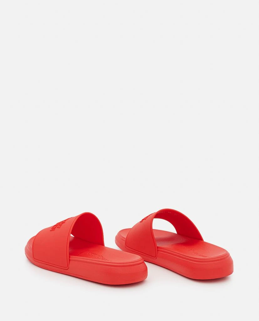 商品Alexander McQueen|Alexander McQueen LOGO RUBBER SLIDE SANDALS size 36,价格¥2191,第3张图片详细描述