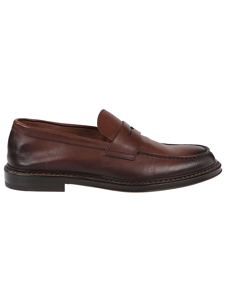 Doucal's Men's  Brown Other Materials Loafers商品第1张图片规格展示