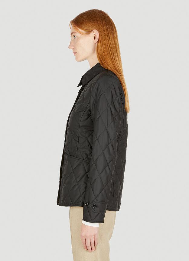 Fernleigh Quilted Jacket in Black商品第3张图片规格展示