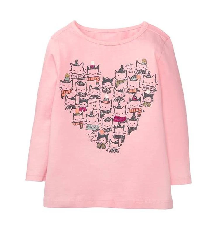 商品Gymboree|Kitty Scarves Tee,价格¥75,第1张图片