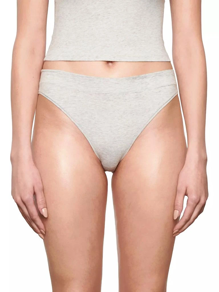 商品SKIMS|Cotton Jersey Cheeky Tanga,价格¥151,第3张图片详细描述