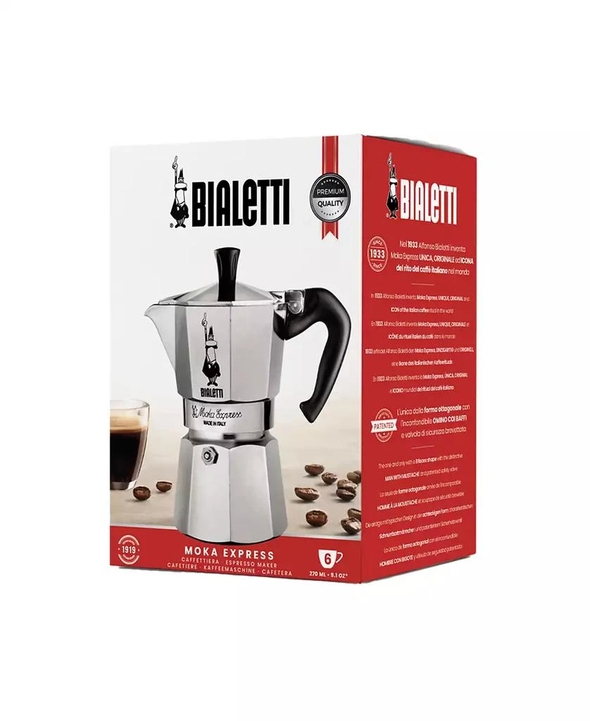 商品Bialetti|Moka Express 6 Cups Coffeemaker - 9.1 oz,价格¥411,第4张图片详细描述