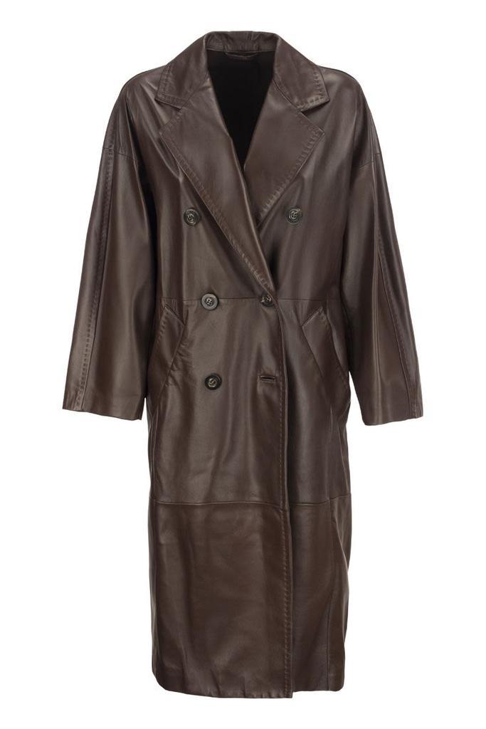 商品Max Mara|MAX MARA USSURI - 101801 Icon Coat in nappa leather,价格¥16328,第1张图片