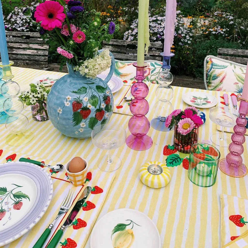 商品anna + nina|anna + nina Strawberry Fields Placemat,价格¥97,第4张图片详细描述