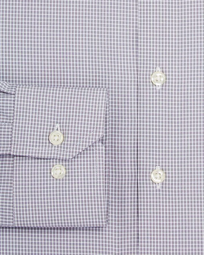 商品The Men's Store at Bloomingdale's|Mini Check Slim Fit Dress Shirt - 100% Exclusive,价格¥410,第2张图片详细描述
