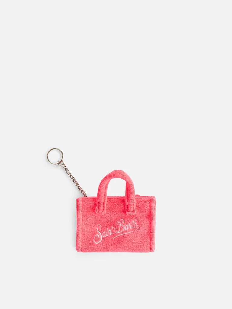 商品Mc2 Saint Barth|Fluo Pink Terry Key Holder,价格¥629,第1张图片