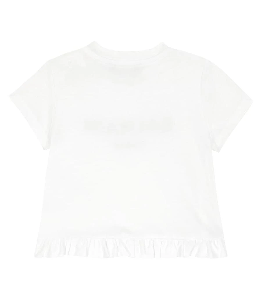 商品Balmain|Baby logo printed T-shirt,价格¥771,第2张图片详细描述