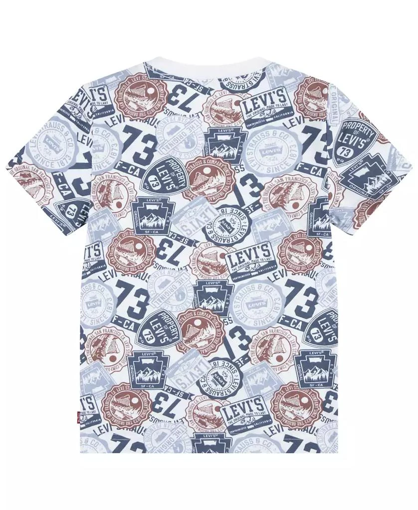 商品Levi's|Little Boys Crest Printed Tee,价格¥54,第4张图片详细描述