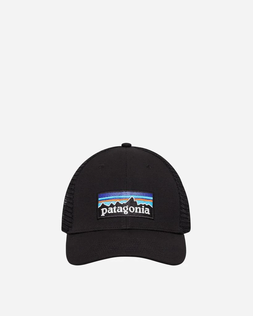 商品Patagonia|P-6 Logo Lopro Trucker Hat Black,价格¥281,第1张图片