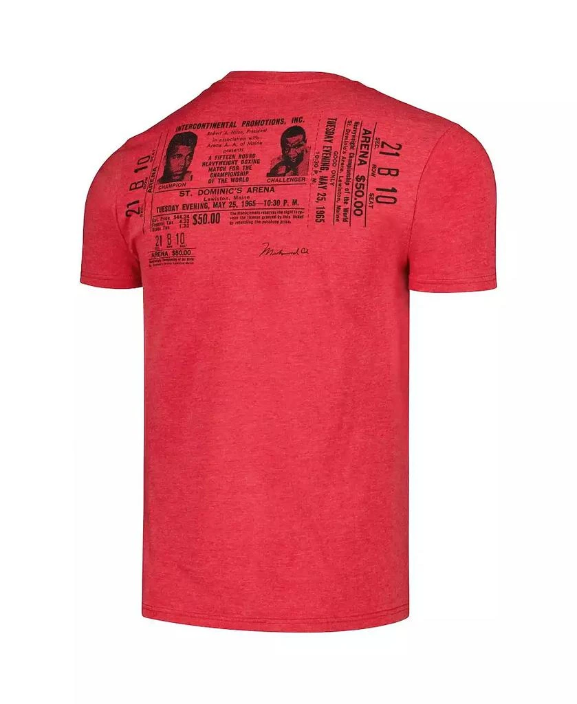 商品Contenders Clothing|Men's Heather Red Muhammad Ali Robe 1965 T-shirt,价格¥268,第3张图片详细描述