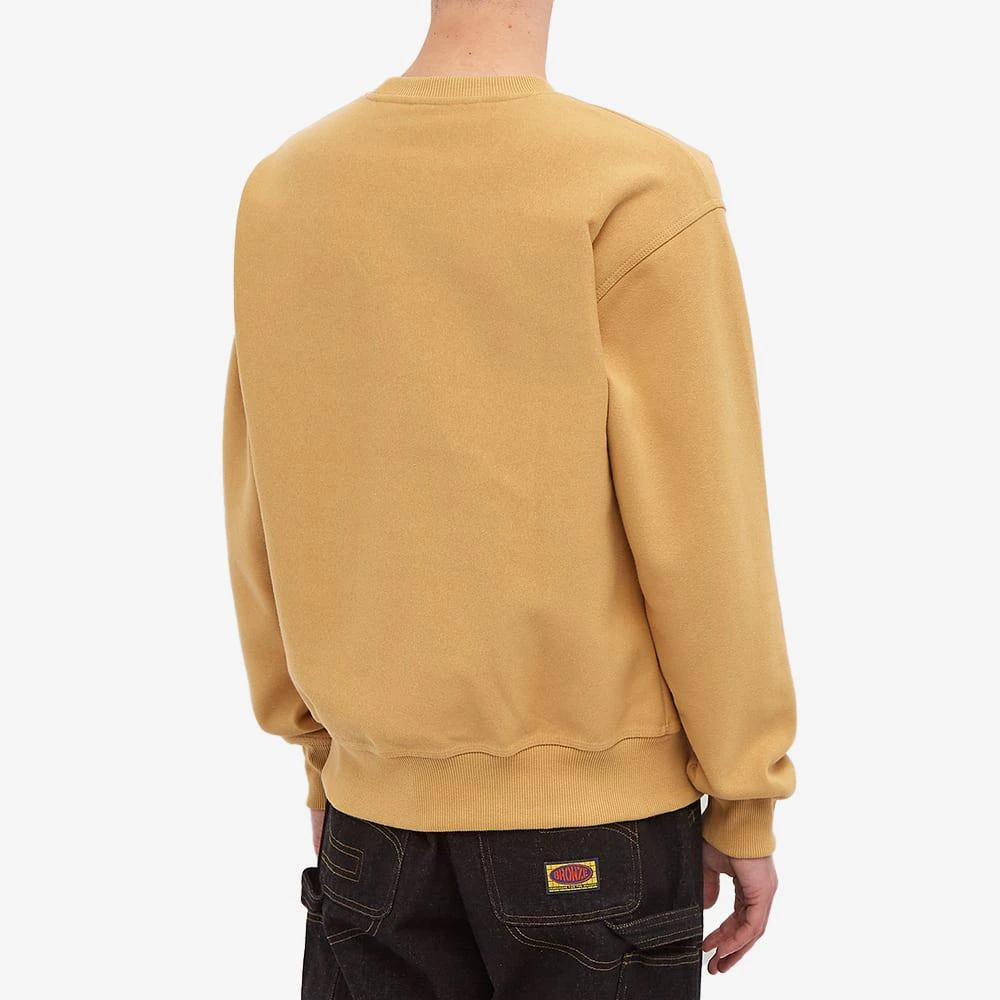 商品STUSSY|Stussy Swirl Applique Crew,价格¥715,第4张图片详细描述