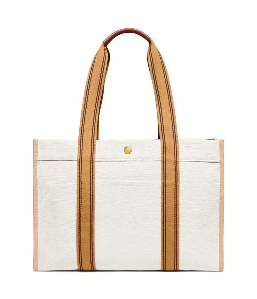 商品Coach|Signature Canvas Spin Tote 42,价格¥1282,第3张图片详细描述