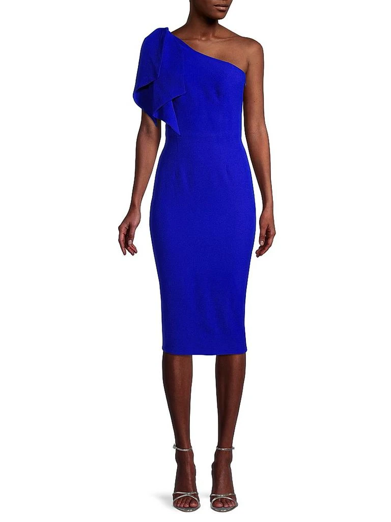 商品Dress The Population|Tiffany One-Shoulder Dress,价格¥1094,第3张图片详细描述