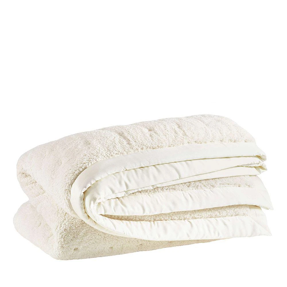Marshmallow Fleece Puff Coverlet, Twin 商品