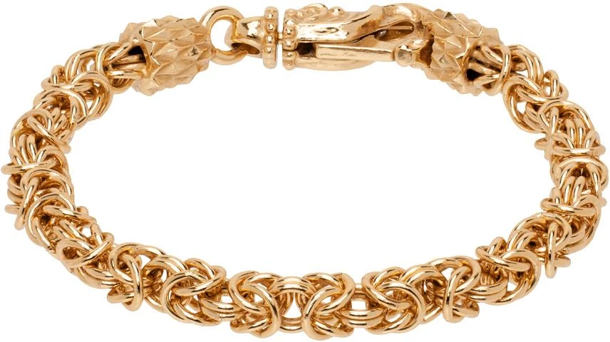 商品Emanuele Bicocchi|Gold Byzantine Chain Bracelet,价格¥1940,第1张图片