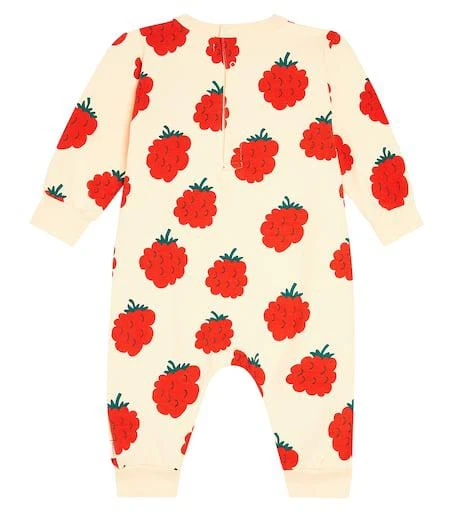 商品Tinycottons|Baby Raspberries cotton playsuit,价格¥386,第2张图片详细描述