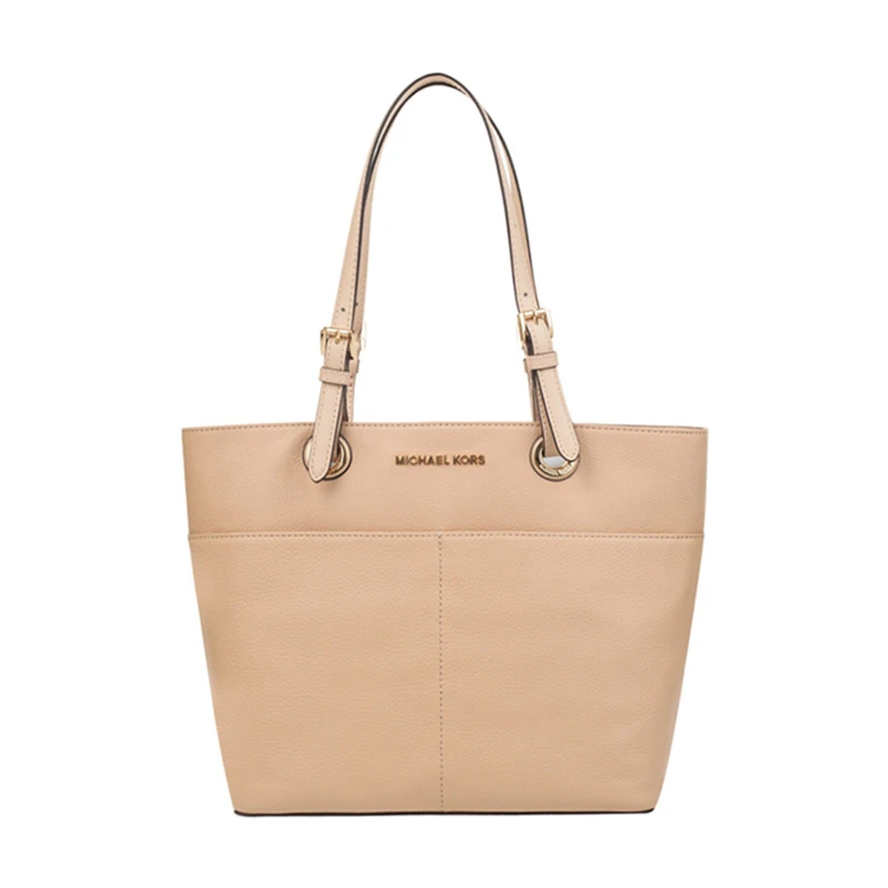 商品[国内直发] Michael Kors|Michael Kors 迈克高仕 女士牡蛎色皮革手提包 30H4GBFT6L-Oyster,价格¥813,第1张图片