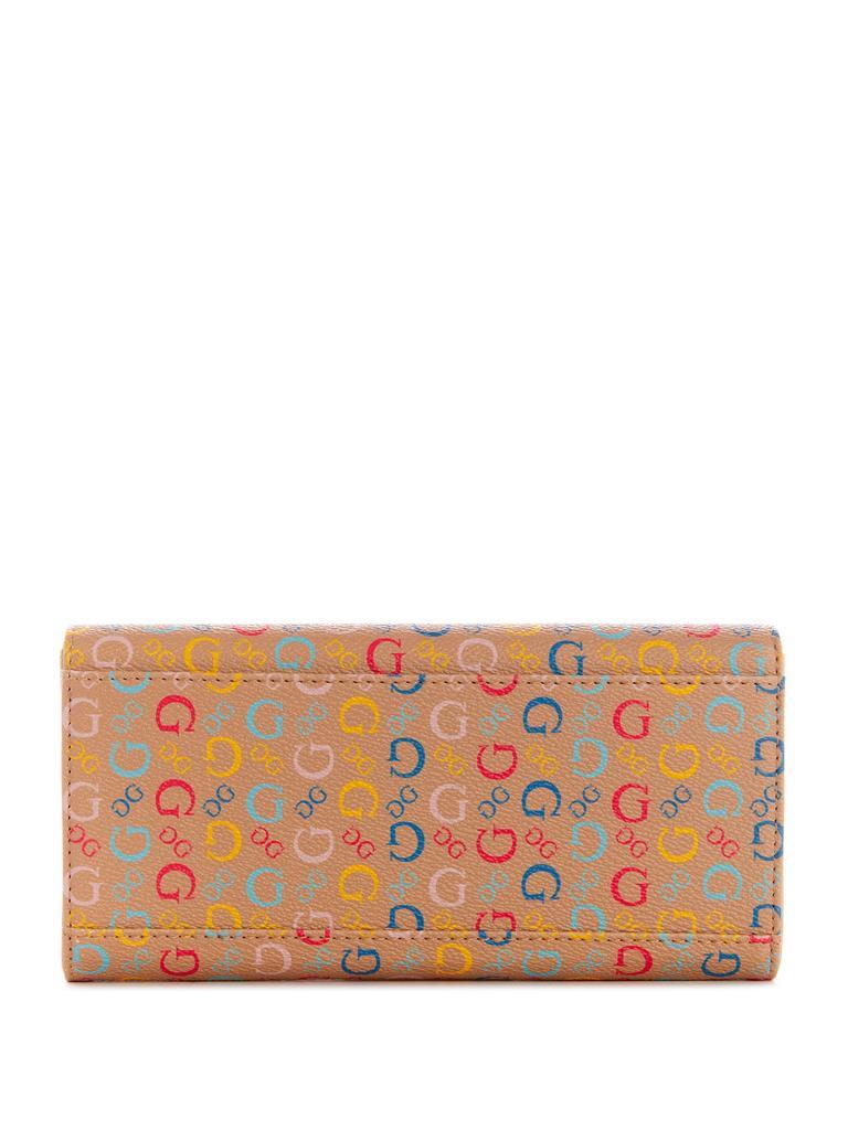 商品Guess Factory|Abree Logo Saffiano Wallet,价格¥243,第4张图片详细描述