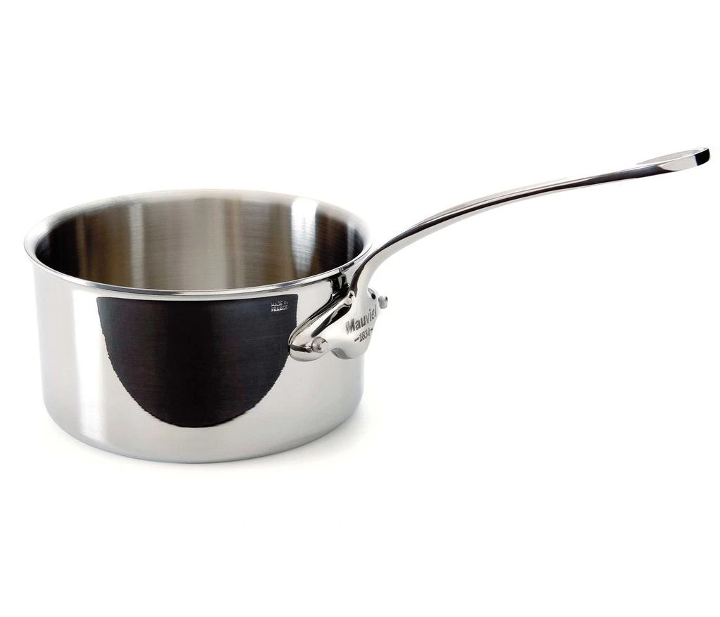 商品Mauviel|Mauviel M'Cook 0.9 qt. Stainless Steel Saucepan,价格¥1197,第1张图片