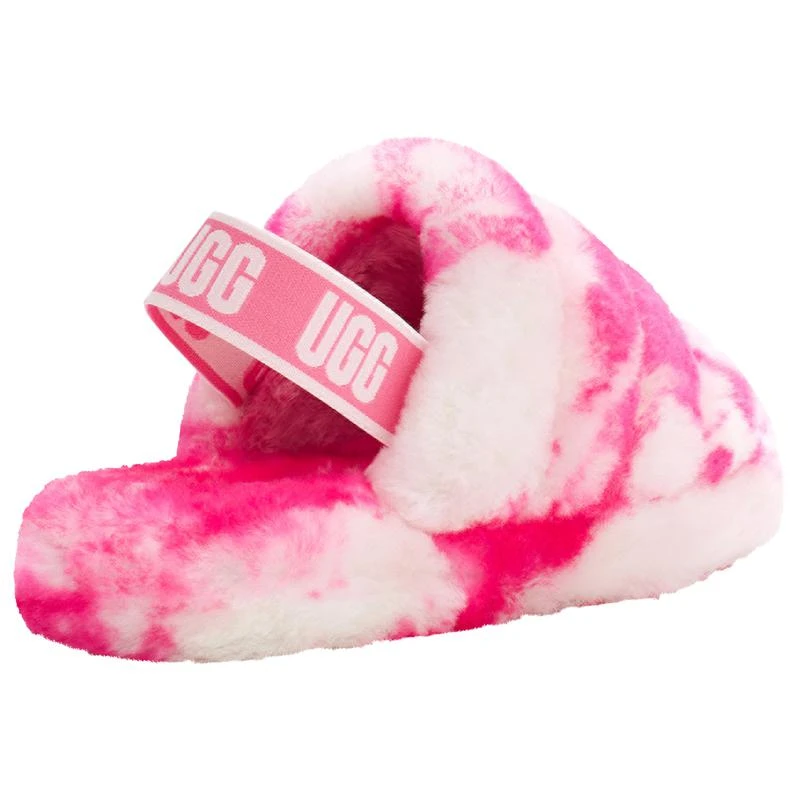 商品UGG|UGG Fluff Yeah Marble - Girls' Grade School,价格¥373,第3张图片详细描述