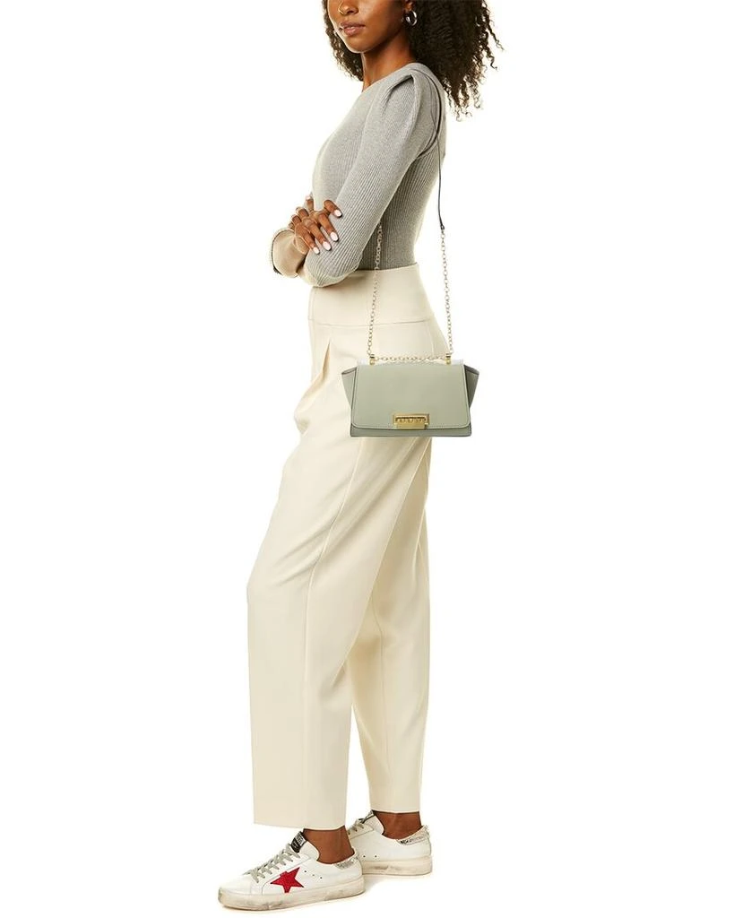 商品Zac Posen|ZAC Zac Posen Eartha Mini Chain Leather Shoulder Bag,价格¥642,第4张图片详细描述