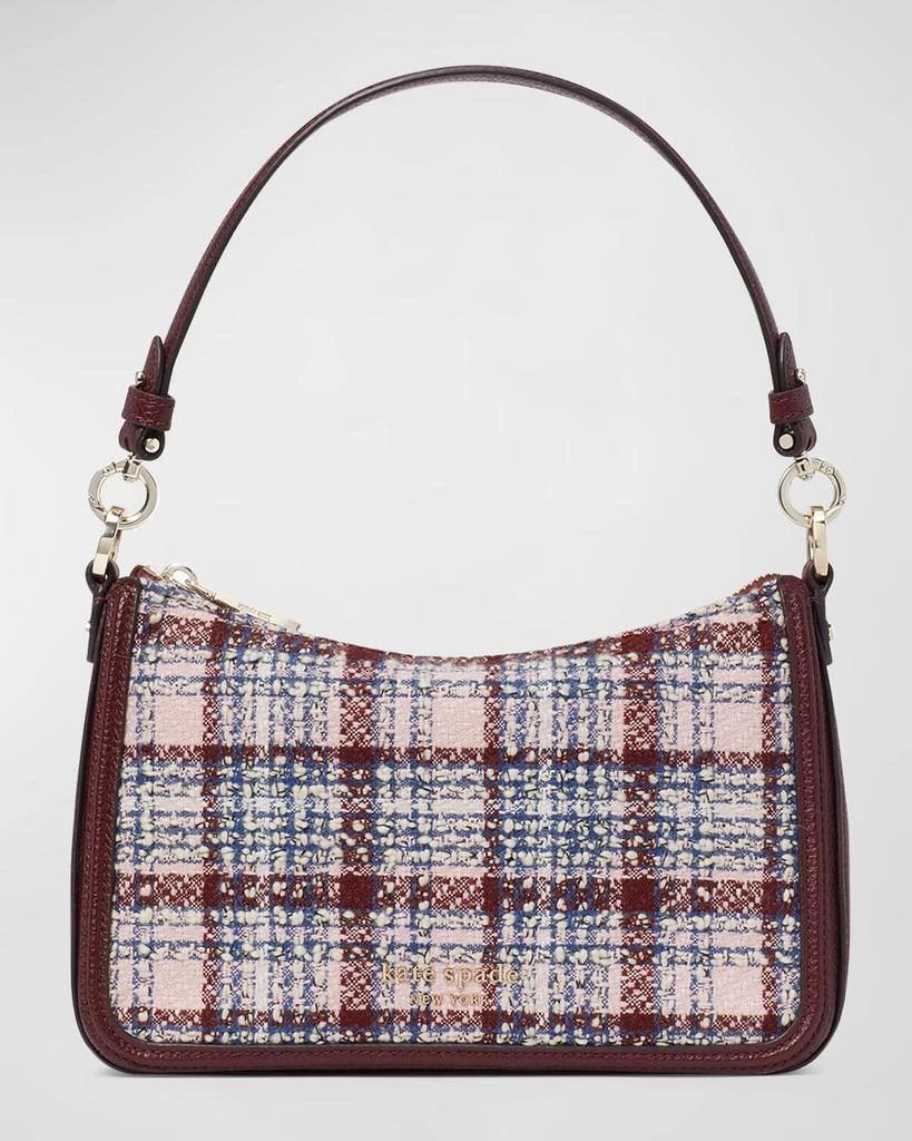 商品Kate Spade|tweed zip crossbody bag,价格¥694,第1张图片