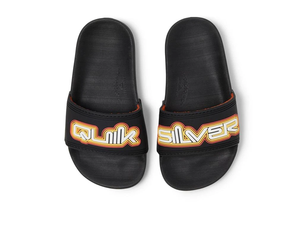 商品Quiksilver|Quiksilver Kids Rivi Wordmark Slide II Sandal (Toddler/Little Kid/Big Kid),价格¥157,第1张图片