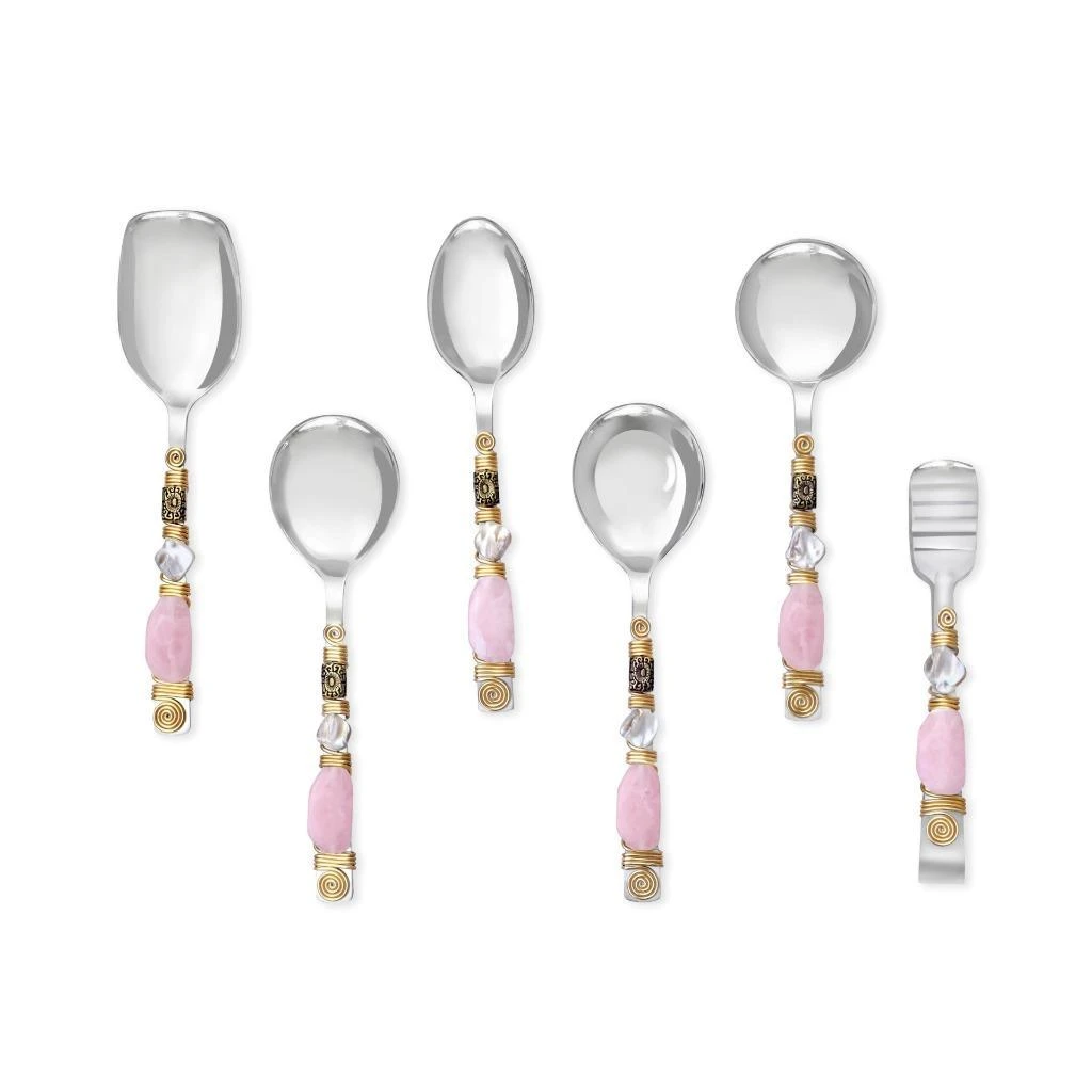 Tiramisu Blushed  Serving Spoons (Set of 6) from Premium Outlets