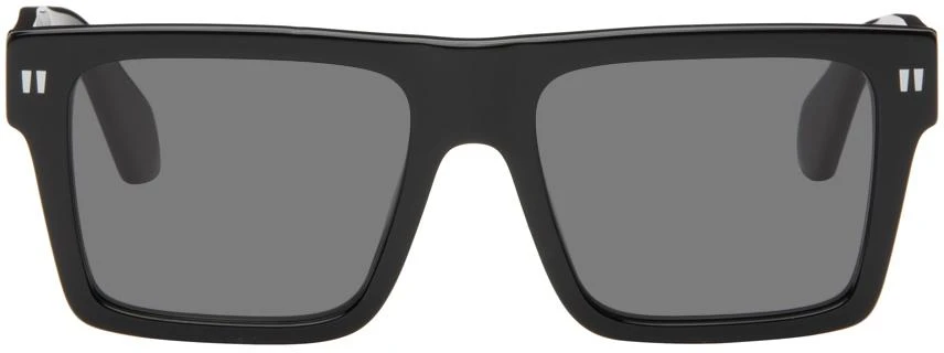 商品Off-White|Black Lawton Sunglasses,价格¥1716,第1张图片