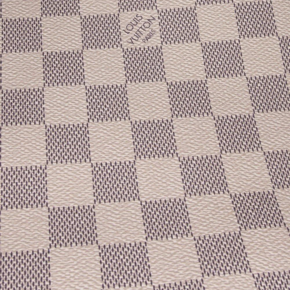 Louis Vuitton White/Blue Damier Azur Neverfull MM 商品