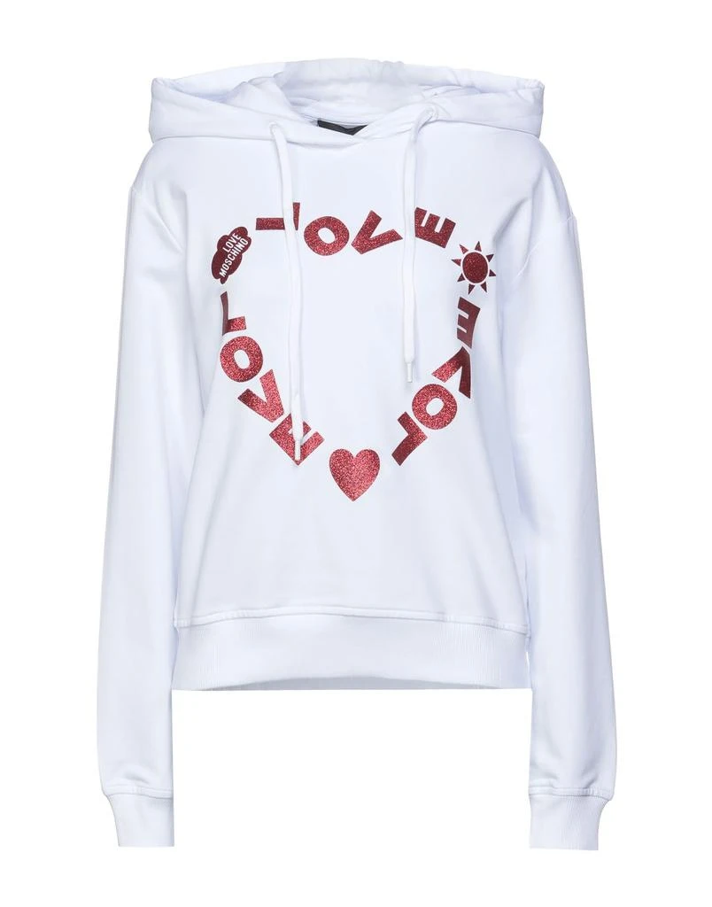 商品Love Moschino|Hooded sweatshirt,价格¥818,第1张图片