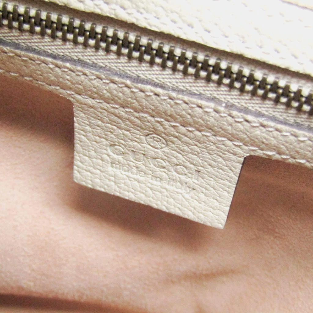 Gucci White Leather Sherry Line Totem Butterfly Shoulder Bag 商品
