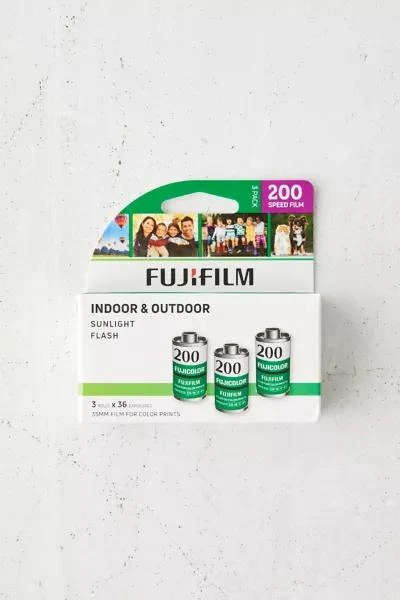 商品Fujifilm|Fujifilm 200 Color 35mm Film - Set Of 3,价格¥195,第1张图片