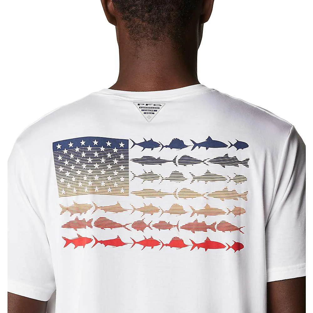 商品Columbia|Columbia Men's PFG Fish Flag Tech SS Tee,价格¥289,第5张图片详细描述