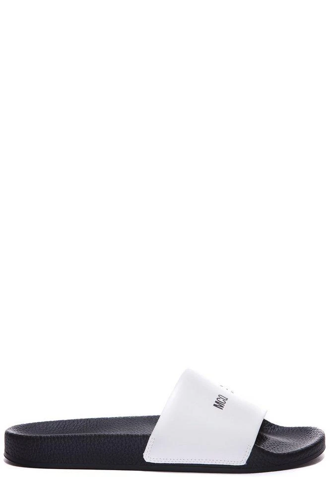 商品Alexander McQueen|McQ Alexander McQueen Logo Printed Slides,价格¥378,第1张图片