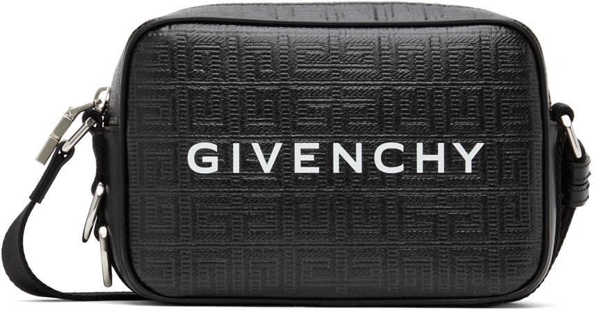 商品Givenchy|黑色 G-Essentials Monogram 单肩包,价格¥9765,第1张图片