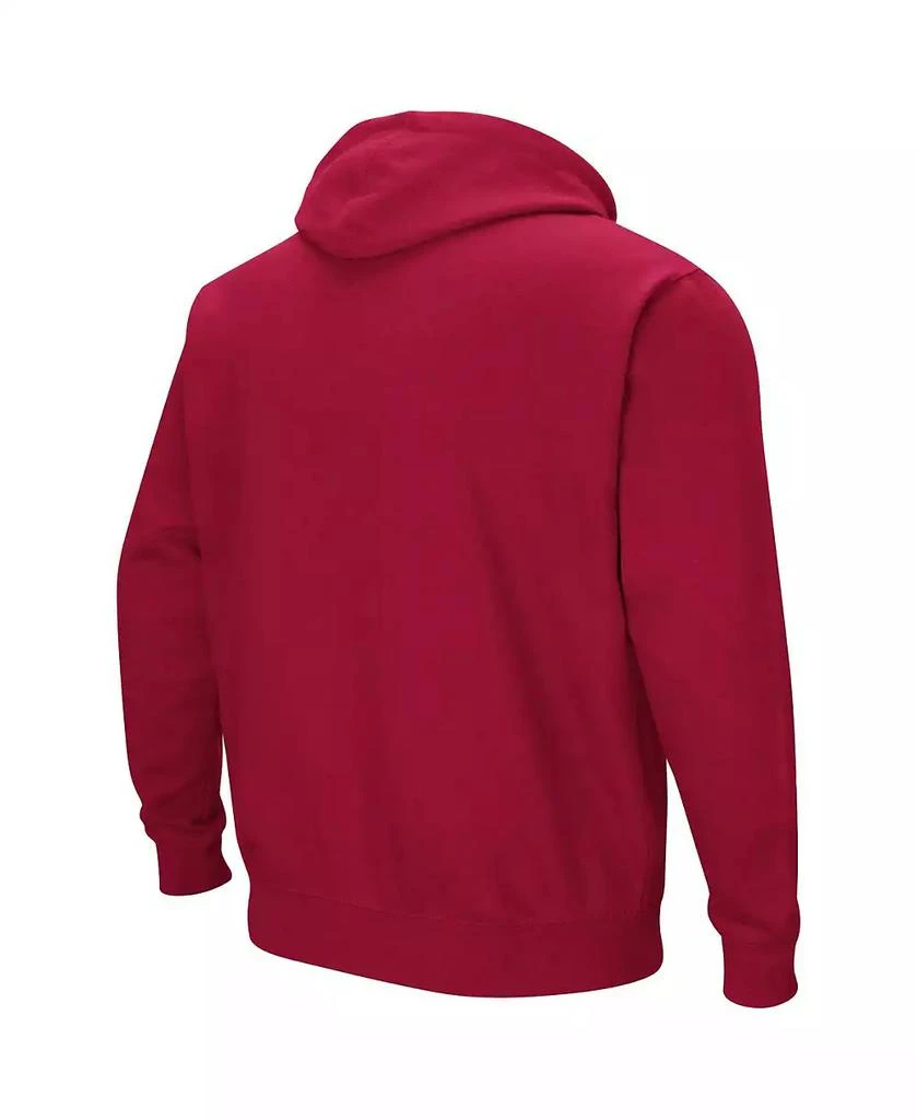 商品Colosseum|Men's Cranberry Rider Broncs Arch & Logo Pullover Hoodie,价格¥309,第3张图片详细描述