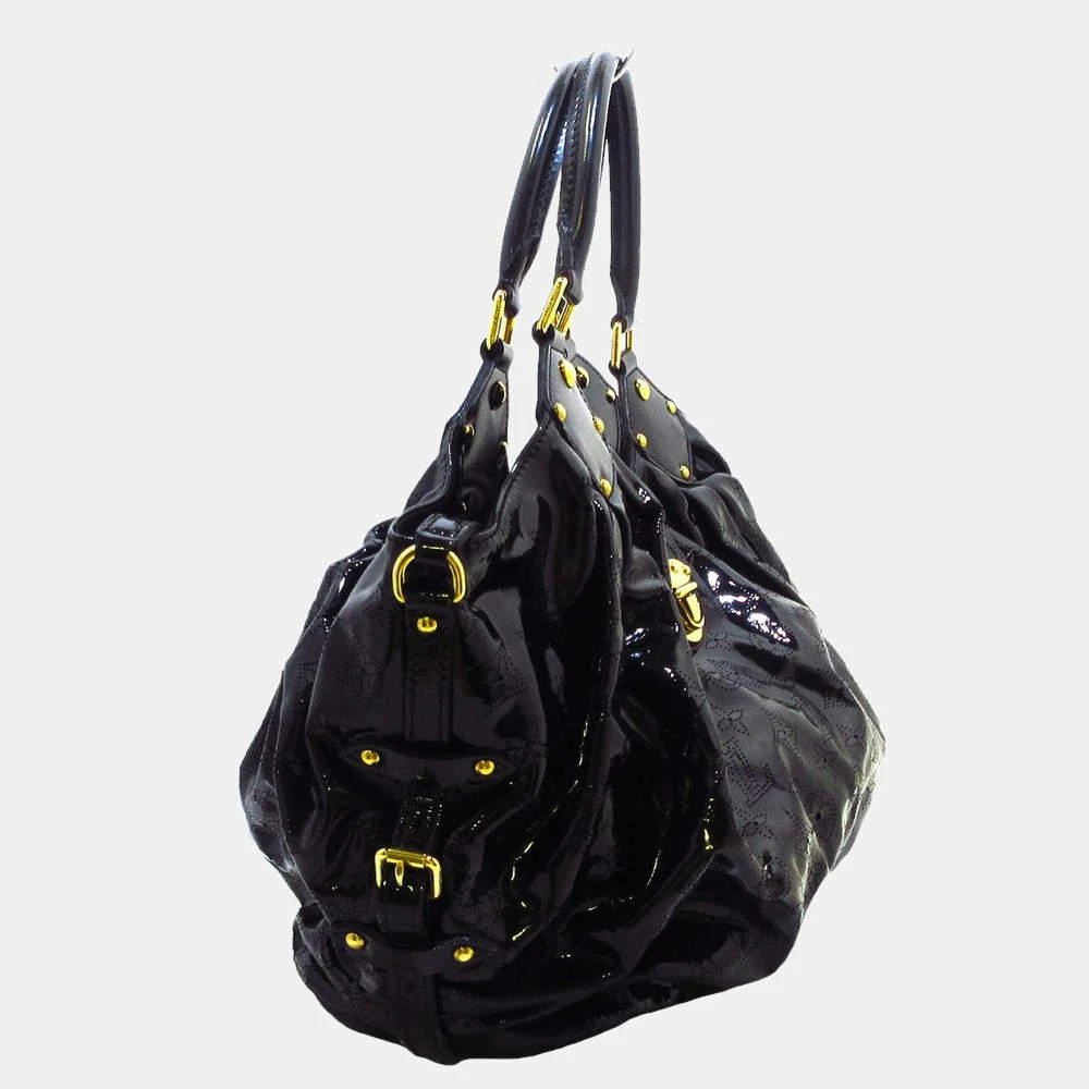 商品[二手商品] Louis Vuitton|Louis Vuitton Black Mahina Surya XL Hobo Bag,价格¥7339,第2张图片详细描述