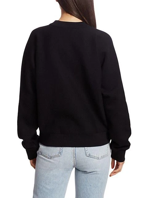 商品Alexander Wang|Logo Terry Crewneck Sweatshirt,价格¥1377,第5张图片详细描述