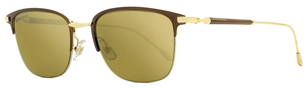 商品Longines|Longines Men's Rectangular Sunglasses LG0022 36G Bronze/Brown 53mm,价格¥1173,第1张图片