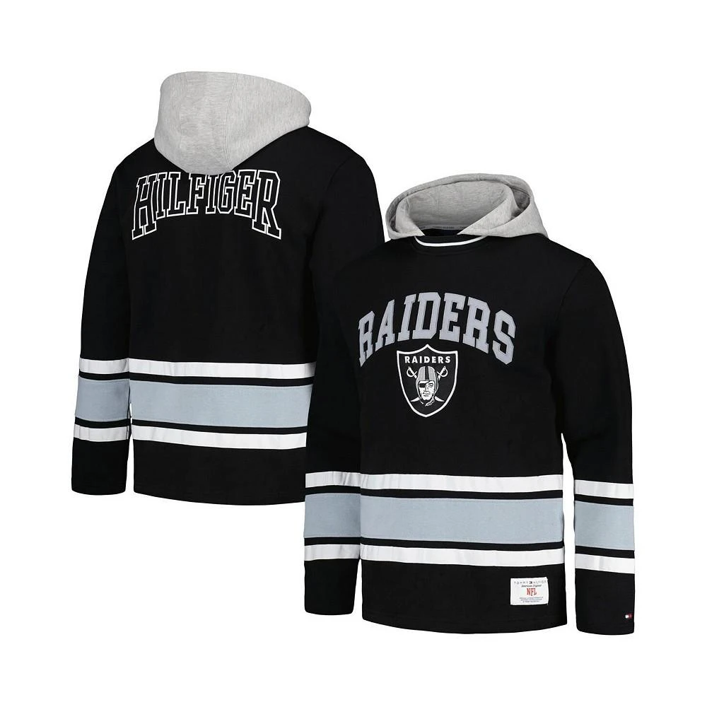 商品Tommy Hilfiger|Men's Black Las Vegas Raiders Ivan Fashion Pullover Hoodie,价格¥589,第1张图片